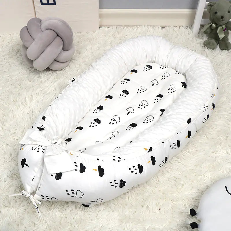 Baby Bed Bubble Fleece Bedding Set for Home Use