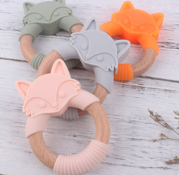 Bamboo Baby Feeding Set with Animal Design (One)