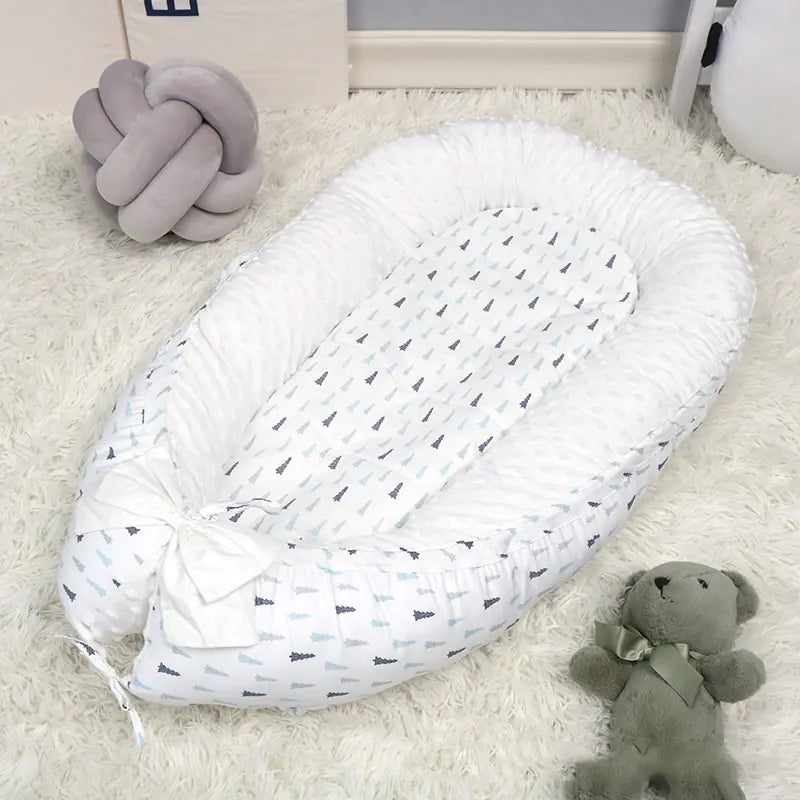 Baby Bed Bubble Fleece Bedding Set for Home Use