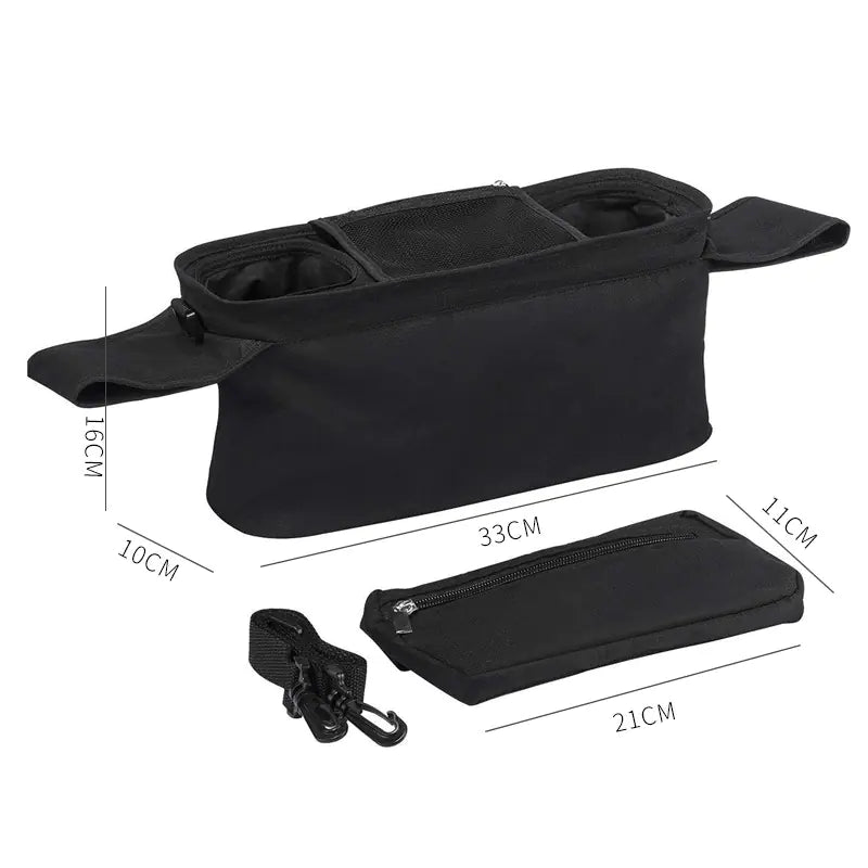 Universal Baby Stroller Organizer Bag and Storage Basket