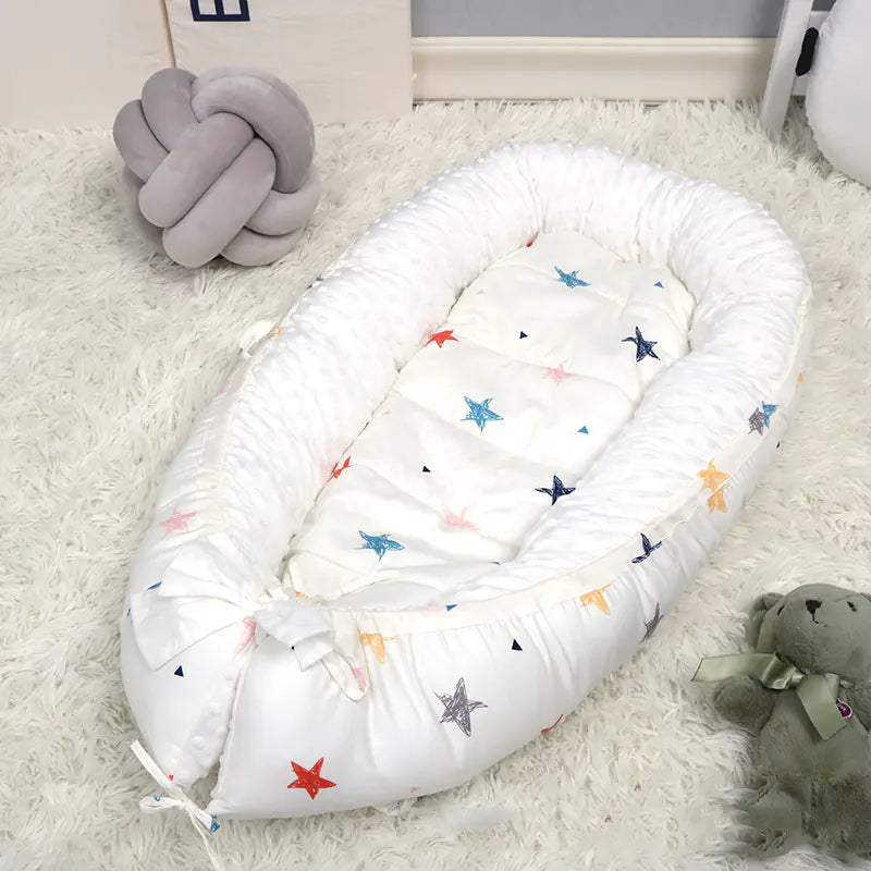 Baby Bed Bubble Fleece Bedding Set for Home Use