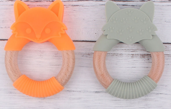 Bamboo Baby Feeding Set with Animal Design (One)