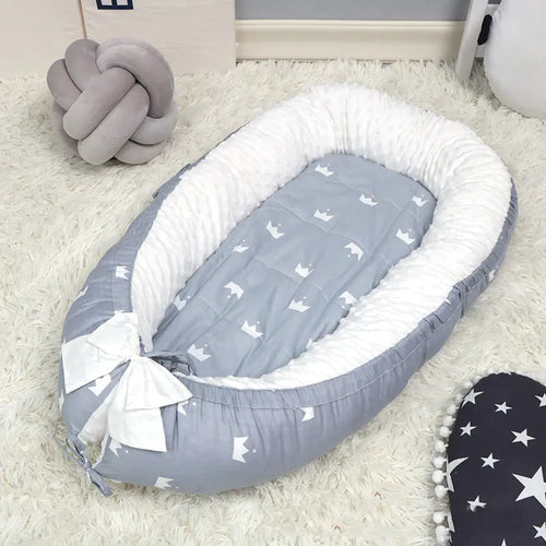 Baby Bed Bubble Fleece Bedding Set for Home Use
